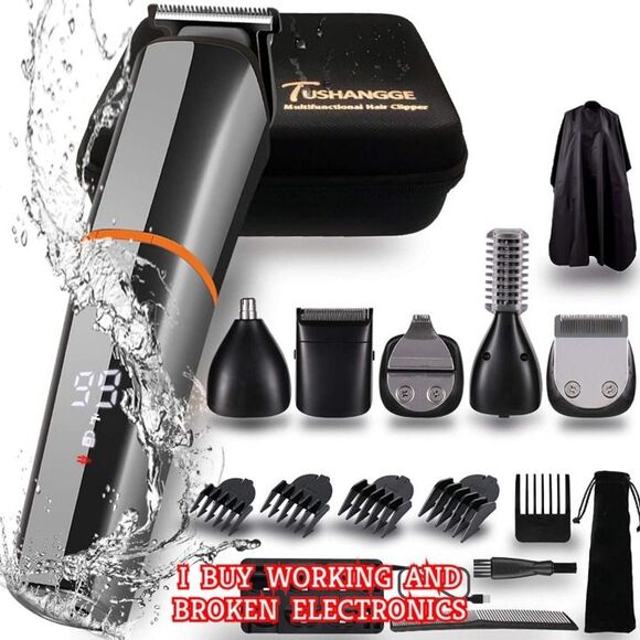 6 in 1 Cordless Grooming Kit Clippers